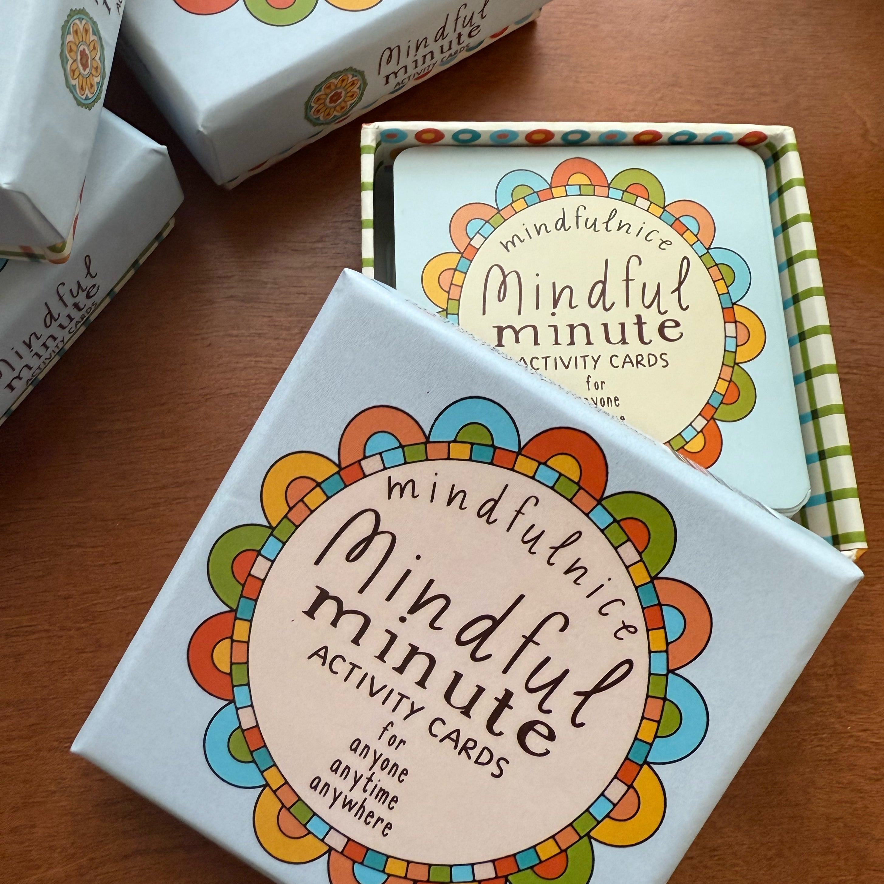 Mindful Minute Activity Cards - Fun Mindfulness Activities for kids & adults