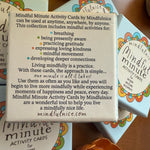 Mindful Minute Activity Cards - Fun Mindfulness Activities for kids & adults
