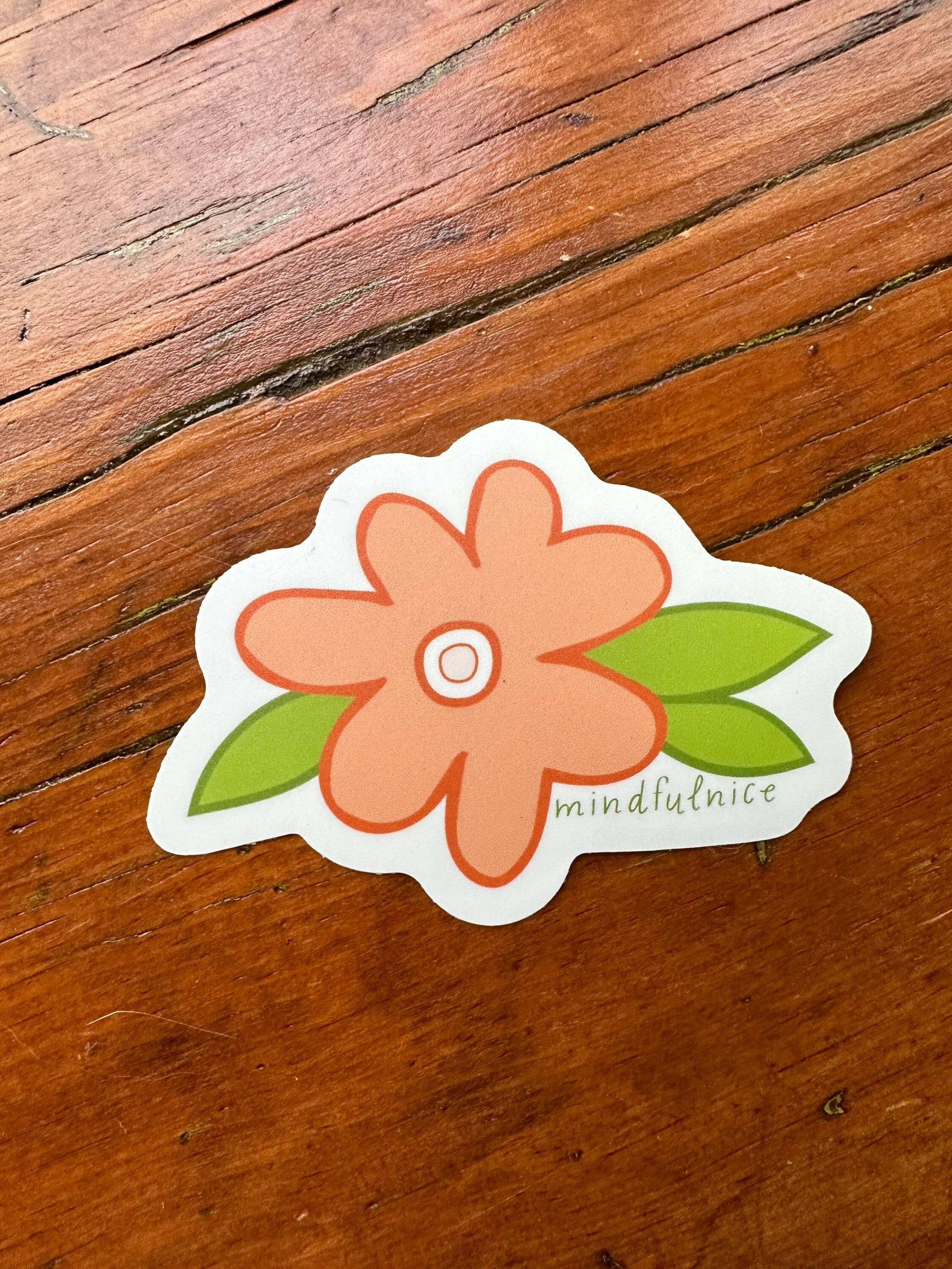 Mindfulnice Daisy Flower Vinyl Sticker Decal