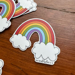 Rainbow Vinyl Decal Stickers by Mindfulnice