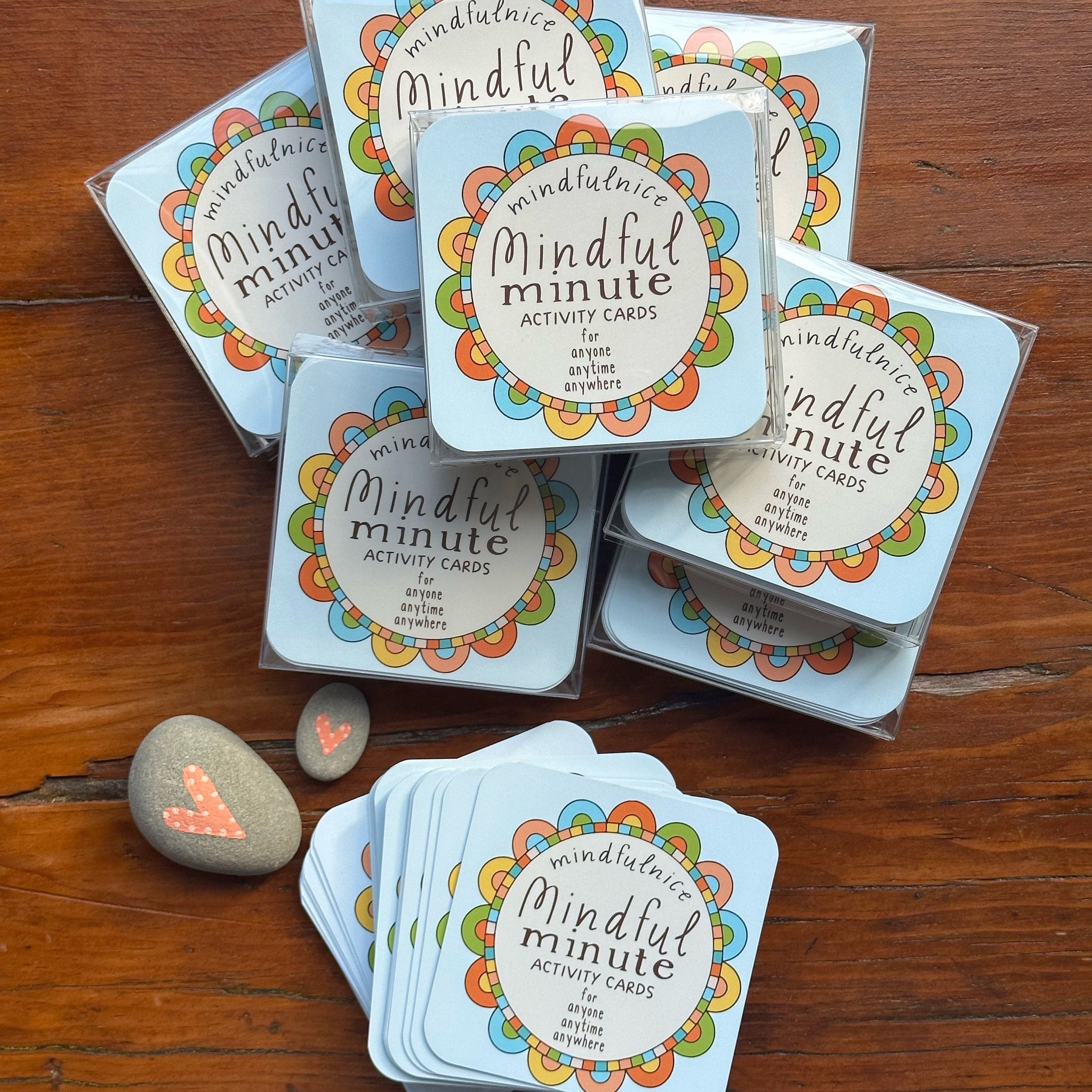 Mindful Minute Mindfulness Activities Cards for Families, Children, and Teachers