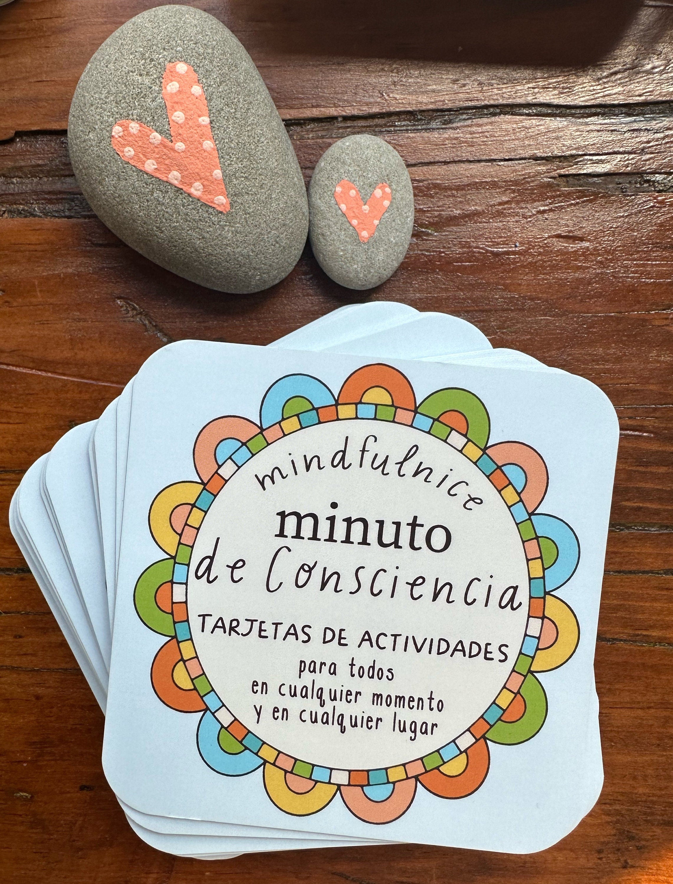 SPANISH Mindful Minute Mindfulness Activity Cards for Families, Children, & Teachers